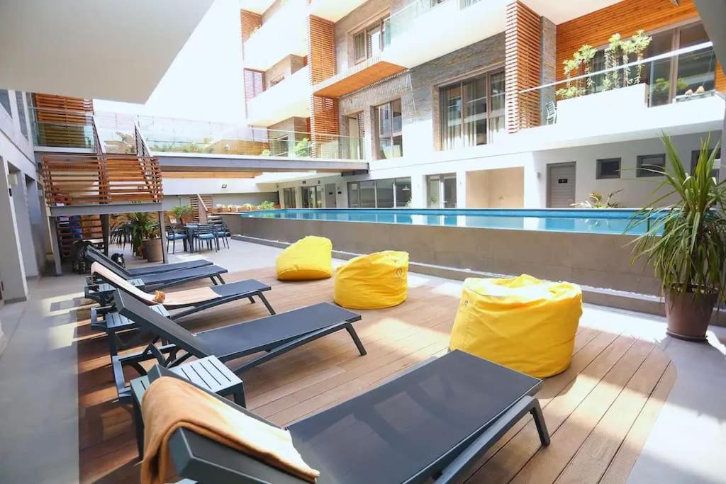 Sublime Appart Sur La Corniche , Luxueux Et Vue Sur Mer Casablanca Bagian luar foto