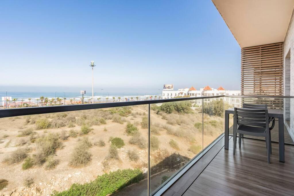 Sublime Appart Sur La Corniche , Luxueux Et Vue Sur Mer Casablanca Bagian luar foto